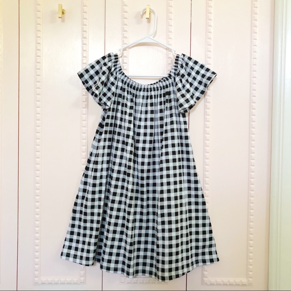 ASOS Gingham Swing Dress, size 4